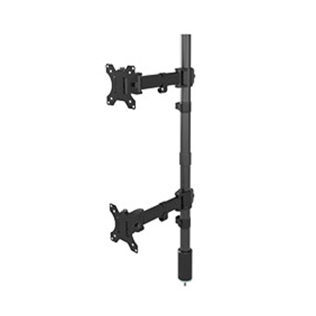 MM3-1X2BLK Middle Atlantic Horizontal Monitor Mt 1X2