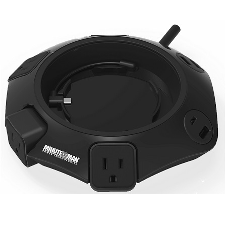 MMS-POD4U4 Minuteman 4 Outlet Surge Protector 1080J w/ USB Charging Port