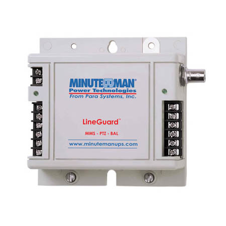 MMS-PTZ-BAL Minuteman LineGuard Data Line Surge Protector