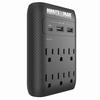 Show product details for MMS-WAL6U3 Minuteman 6 Outlet Surge Protector 2160J w/ USB Charging Port