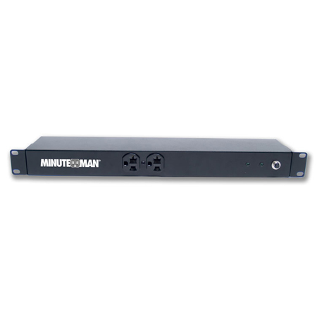 MMS1020HVL Minuteman 10-Outlet 20-Amp Receptacles Power Distribution Unit 1U Horizontal / 0U Vertical