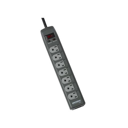 MMS370T Minuteman 7-Outlet Surge Protector w/ Child Safety Covers