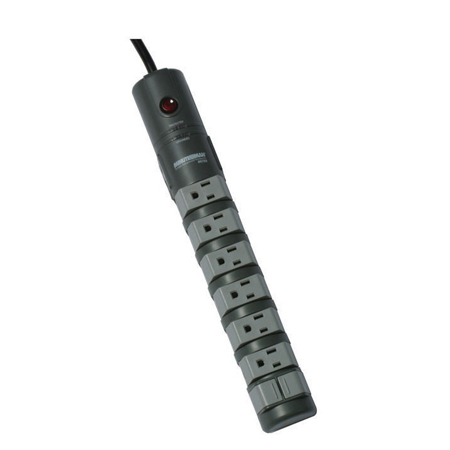 MMS780R Minuteman 8-Outlet/6-Rotating Outlet Surge Protector