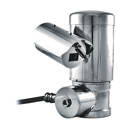 MPX3PVW0Z00A Videotec 3.4-122.4mm 36x Optical 25FPS @ 720 x 576 Outdoor IR Day/Night PTZ IP Security Camera 120VAC with Wiper