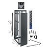 Show product details for MRK-4426-AV-AB Middle Atlantic 44 Space (77 Inch), 26 Inch Deep Gangable Rack Configured for Av, Add-A-Bay, Black Finish