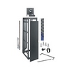 Show product details for MRK-4431-AV-AB Middle Atlantic 44 Space (77 Inch), 31 Inch Deep Gangable Rack Configured for Av, Add-A-Bay, Black Finish