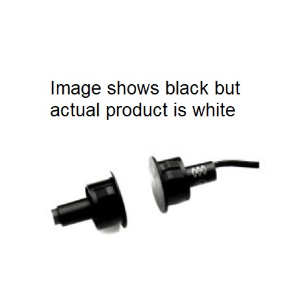MS180-12-W GRI Recessed 3/4" Steel Door Switch Set with Magnasphere Technology - White - MIN QTY 10