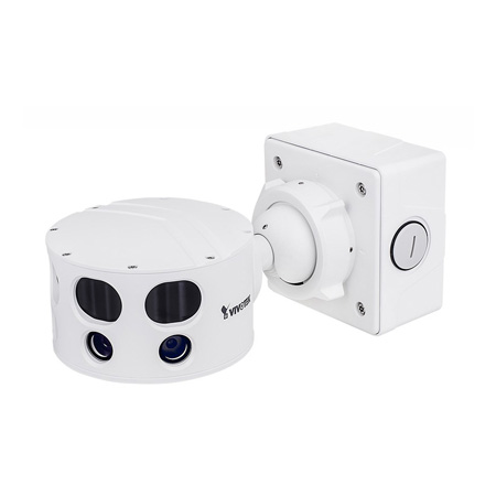 [DISCONTINUED] MS8391-EV Vivotek 6mm 7FPS @ 7552 x 1416 Outdoor IR Day/Night WDR Multi-Sensor Panoramic IP Security Camera 24VAC/PoE - Extreme Weather