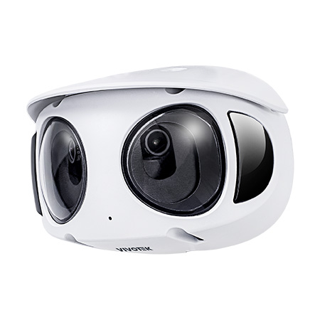 MS9390-EHV-V2 Vivotek Multi-Sensor 2.8mm 30FPS @ 8MP Outdoor IR Day/Night WDR Panoramic IP Security Camera PoE - Extreme Weather
