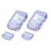 Show product details for MTP8C6-100 Vanco 8x8 RJ45 Shielded Cat6 Plug - 100 Packaged