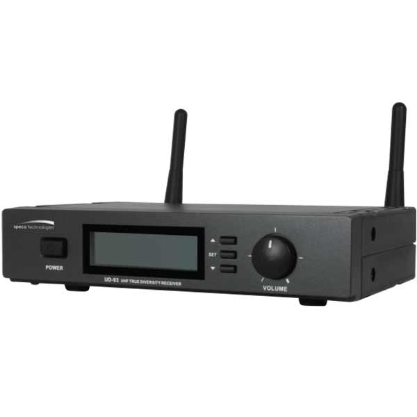 MUHF101 Speco Technologies Single Channel Diversity UHF Receiver