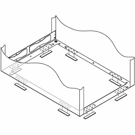 MV-ISO-31 Middle Atlantic ISO Kit for MRK/VRK/VMRK, 31 Inch Deep