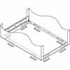 Show product details for MV-ISO-42 Middle Atlantic Isolation Kit for MRK/VRK/VMRK, 42 Inch Deep
