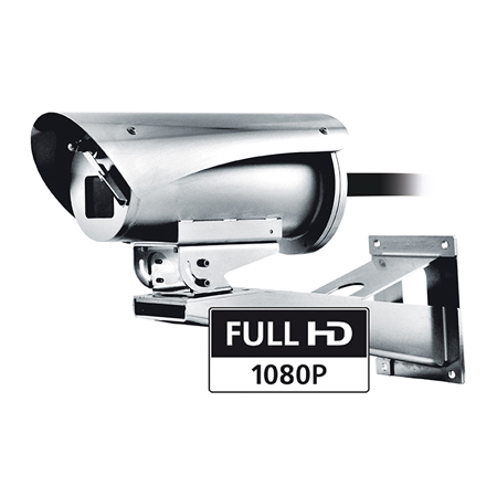 MVXHD210WFZ01B Videotec 4.5-135mm 30x Optical Zoom 60FPS @ 1080p Outdoor Day/Night Explosion-proof IP Security Camera 12-24VDC/24VAC with 13ft Armored Cable and Wiper