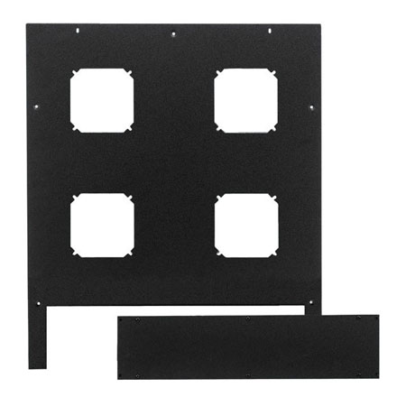 MW-4FT Middle Atlantic 4 1/2 Inch Fan Top (Excluding Fans) for Any WRK, MRK, VRK Or VMRK, Fits Up To 4 Fans