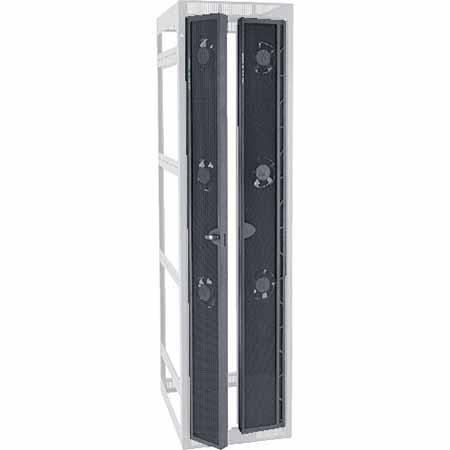 MW-CFRD-42 Middle Atlantic High CFM Split Rear Door, 1320 CFM, for 42 Space WMRK