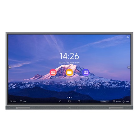 MW3575-U-E Uniview Instahub U-E Series 75" DLED Smart Interactive Display 4K HDMI