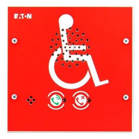 MX16RRF-US Cooper Wheelock Type B Call Station USA Red Flush