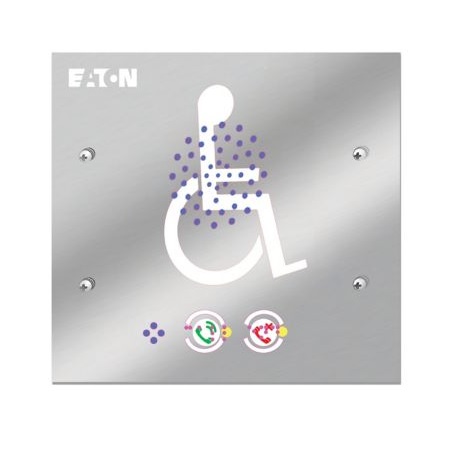 MX16RSS-US Cooper Wheelock Type B Call Station SS Surface Mount USA Area Of Refuge