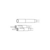 Show product details for MY2MX Vanco Adapter Y Motorola