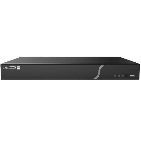 N16NRM Speco Technologies 16 Channel NVR 160 Mbps Max Throughput - No HDD w/ Built-in 16 PoE Ports