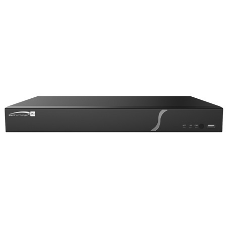 N16NRX40TB Speco Technologies NRX Series 16 Channel NVR 192 Mbps Max Throughput - 40TB w/ Built-in 16 PoE Ports