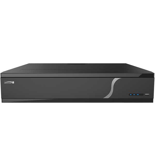 N32NRN100TB Speco Technologies NRN Series 30 Channel NVR 320 Mbps Max Throughput - 100TB Facial Recognition with Smart Analytics Dual LAN Ports