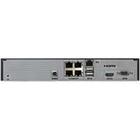 N4NRV10TB Speco Technologies 4 Channel 4K H.265 NVR - 10TB - used only with ZIP4T1B