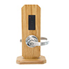 Show product details for N90L1195F26D Alarm Lock Networx N90L Series Cylindrical Lockdown Surface Mount Electronics Prox Oval American Lever Design with Lock Function - Satin Chrome Finish