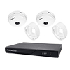 [DISCONTINUED] ND9322P-2FE90 Vivotek 8 Channel NVR 128Mbps Max Throughput w/ 8 Channel PoE Built-In - No HDD w/ 2 x 5MP Indoor Fisheye IP Security Cameras with Wall Mount Brackets