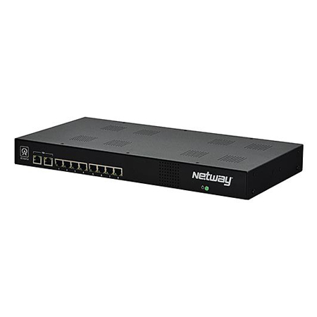 NETWAY8E Altronix PoE Switch 8-Port 10/100/1000 240W Battery Charging LINQ 115/230 1U