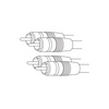 Show product details for NFT1.5 Vanco NFT Noise-Free Technology Stereo Cables
