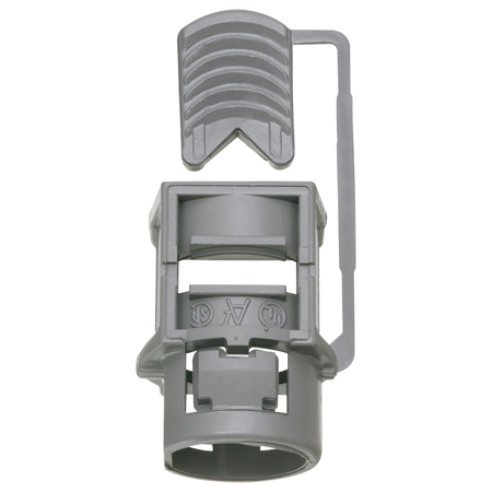 NM844-10 Arlington Industries 1-1/4" Plastic Non Metallic Push-In Connectors - Pack of 10