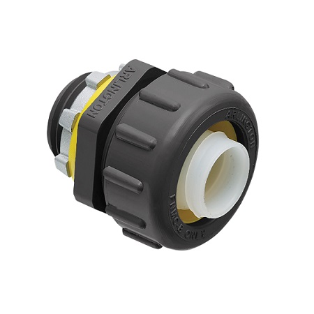 NMLT125BL-5 Arlington Industries 1-1/4" PVC Liquid Tight Straight Non-Metallic Connectors - Pack of 5