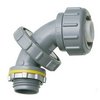 Show product details for NMLT7590-10 Arlington Industries " PVC Liquid Tight Zero to 90 Connectors - Pack of 10