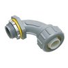 Show product details for NMLT90100-5 Arlington Industries 1" PVC Liquid Tight 90 Degree Non-Metallic Connectors - Pack of 5