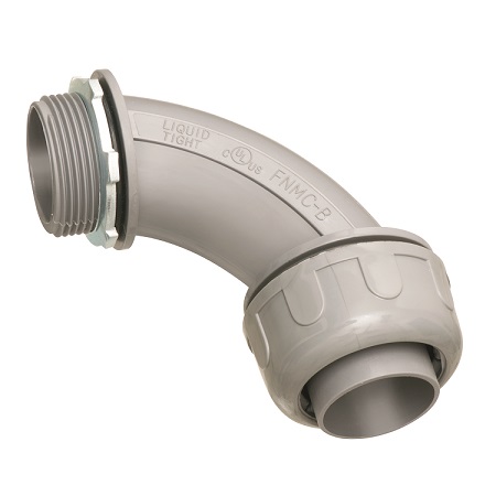 NMLT9012C-2 Arlington Industries NMLT 90 Degree 1 1/4 Inch Connector - Pack of 2