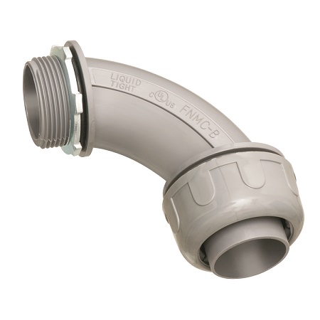 NMLT9020C Arlington Industries NMLT 90 Degree 2 Inch Connector
