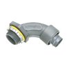 Show product details for NMSC9050-25 Arlington Industries " Screw-On 90° Non-Metallic Liquid Tight Connectors - Pack of 25