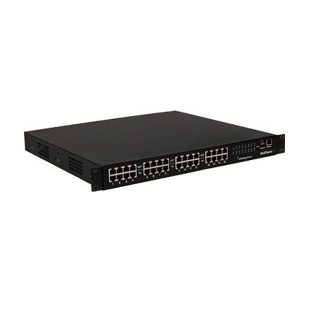[DISCONTINUED] NPR250-16M LifeSafety Power 250W 16 Port PoE+ Managed Midspan Injector with 48V Charger