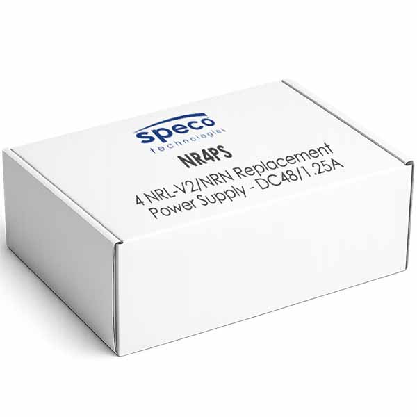 NR4PS Speco Technologies 4 NRL-V2/NRN Replacement Power Supply - DC48/1.25A
