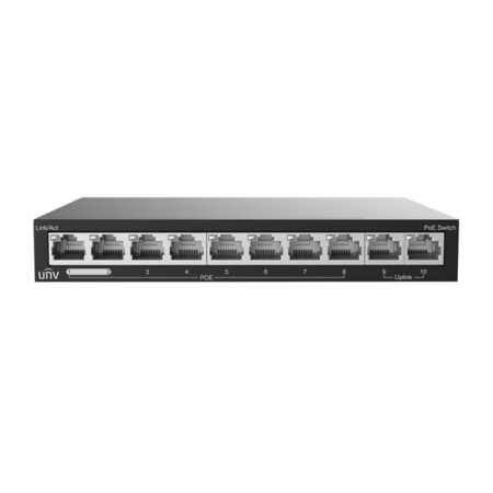 NSW2020-10T-LPOE-IN Uniview UNV Ethernet 8 Port 60W Low Power PoE Switch