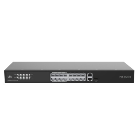 NSW3000-16T1GT1GC-LPOE-IN Uniview Ethernet 16 Port 150W Cloud Managed Ethernet PoE Switch