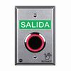 NT-CA100-ES STI NoTouch Cast Aluminum IR Switch with Three Snap-in Messages - SPANISH - US Single-Gang
