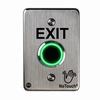 Show product details for NT-SS101-EN STI NoTouch Stainless Steel IR Switch - US Single-Gang - Exit