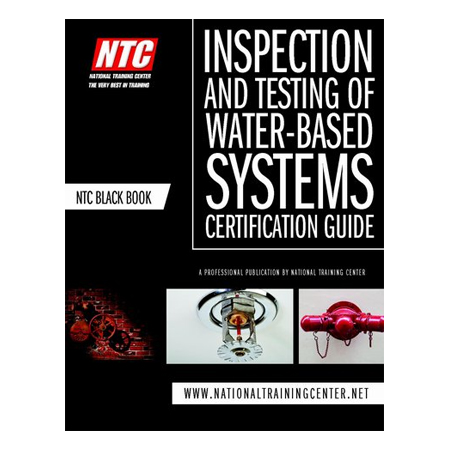 [DISCONTINUED] NTC-BLACK 09 NTC Black Book - NICET Sprinkler Inspection & Testing