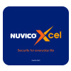 Show product details for Nuvico Xcel Mouse Pad - Nuvico Xcel Logo Printed in Center - Blue
