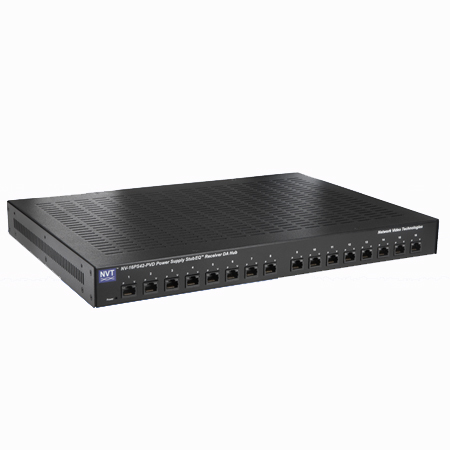NV-16PS42-PVD NVT 16-Channel Power Supply StubEQ Active Receiver Hub