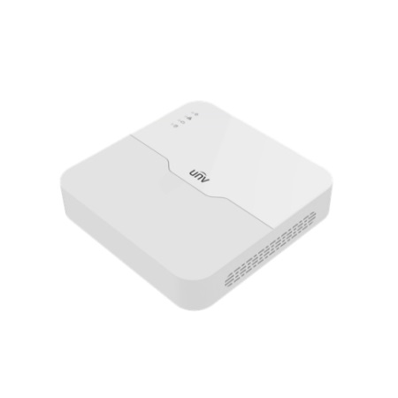 NVR301-04B-LP4-IQ Uniview Easy Series 4 Channel NVR 80Mbps Max Throughput - No HDD with Built-in 4 Port PoE