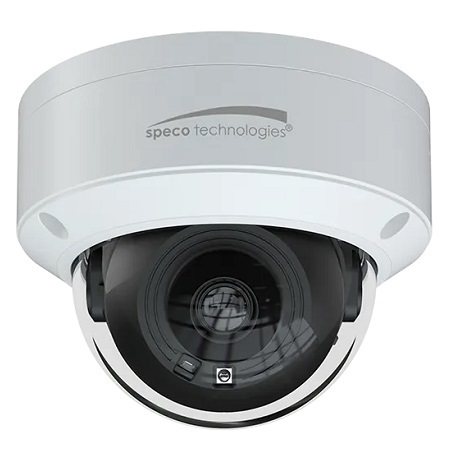 O2VD2 Speco Technologies 2.8mm 30FPS @ 2MP IR Day/Night WDR Dome IP Security Camera 12VDC/POE